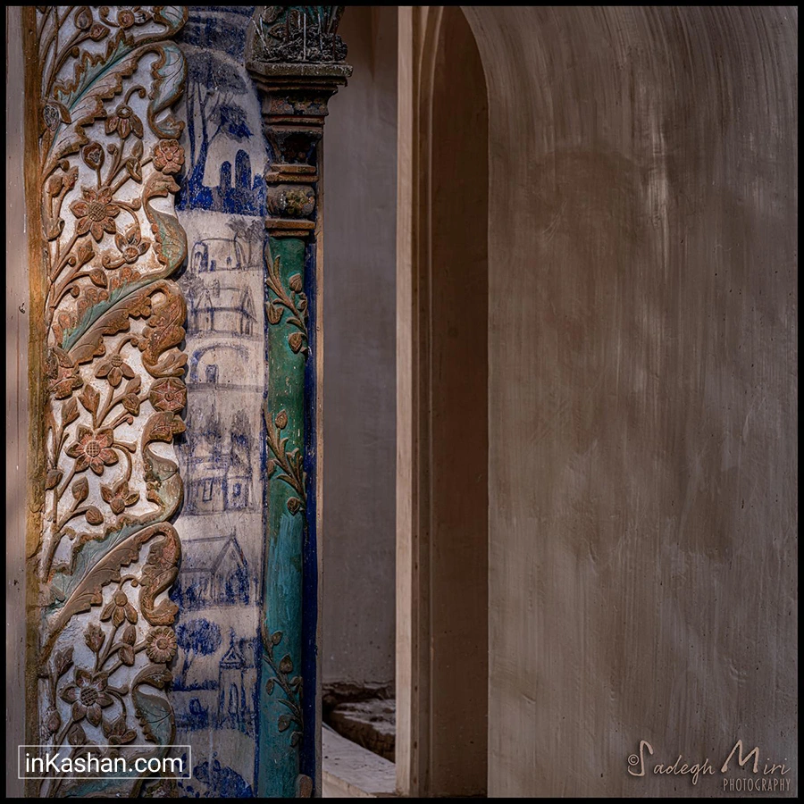 نقاشی‌ها و دیوار نگاره‌ها و طرح‌های خانه بروجردی‌ها